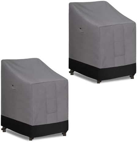 Easy-Going Outdoor Stackable Chair Cover, 2 Pack-28Wx36Dx47H inch by Easy-Going