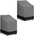 Easy-Going Outdoor Stackable Chair Cover, 2 Pack-28Wx36Dx47H inch by Easy-Going