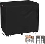 Outdoor Waterproof Bar Table Set Cover by Yourpatiocoverexpert