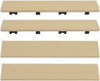 NewTechWood 1/6 ft. x 1 ft. Quick Deck Composite Deck Tile Straight Fascia in - Image 2