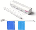 Retractable Clothesline Kit Telescopic Multiple Ropes Clothes Line, Clothes by YosooHealthGear