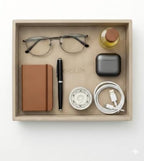 Vanity Tray for Perfume and Jewelry, Dresser Organizer by JekoLifeHomeAesthetics