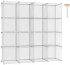 C&AHOME 16 Cube Storage Organizer Cube Shelves Units Storage Cubes by CAHOME