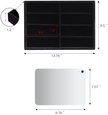 Stratalife 8 Grids Drawer Sunglasses Organizer Tray - Image 5