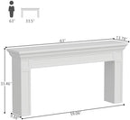 Loomie 63" Long Console Tables for Entryway - Image 2