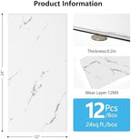 Art3d 12-Pack SPC Click-Lock Floor Tiles - Image 4