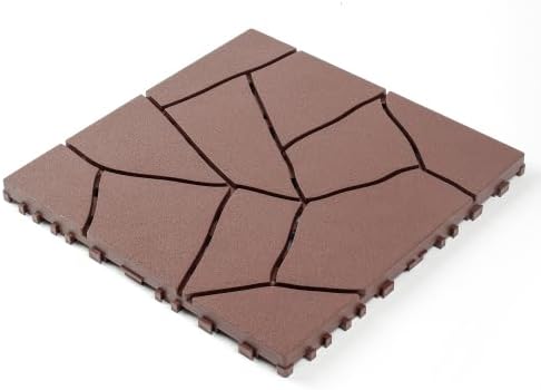 Plastic Interlocking Deck Tiles, Waterproof All‑Weather Outdoor Flooring - Image 2