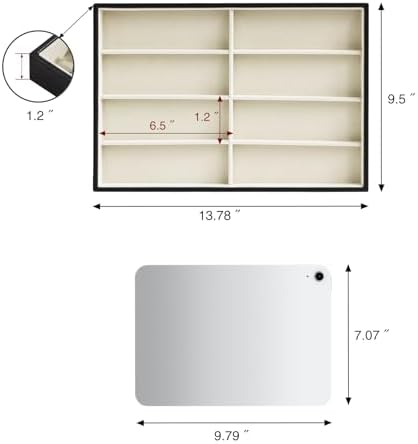 Stratalife 8 Grids Drawer Sunglasses Organizer Tray - Image 4