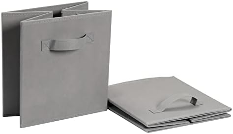 Amazon Basics Collapsible Fabric Storage Cube Bins Organizer - Image 3