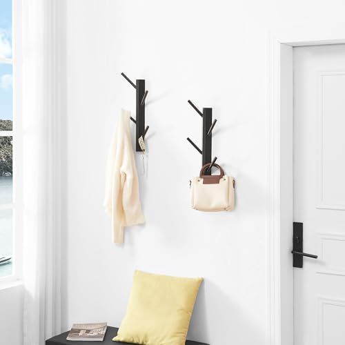 TIOPGHAD 2-Pack Small Vertical Wall Mount Coat Rack by TIOPGHAD
