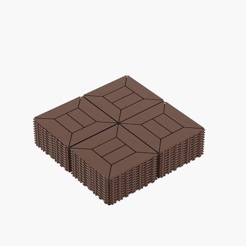Plastic Interlocking Deck Tiles - Image 2