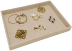 Premium Grade Multi Function Beige Velvet Jewelry Collection Accessaries - Image 3