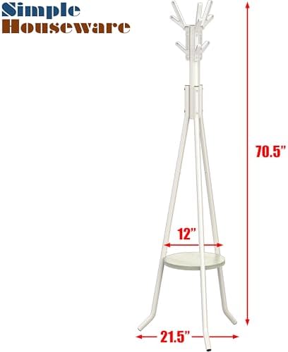 Simple Houseware Freestanding Coat Rack - Image 6