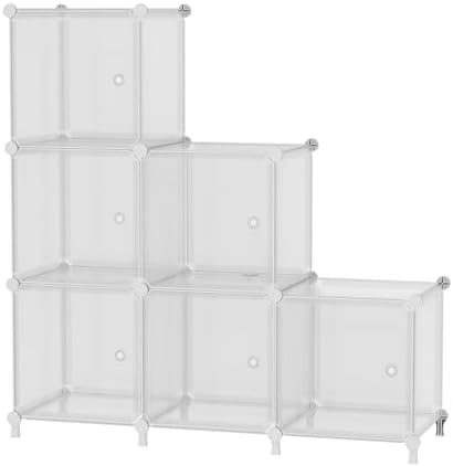 6Cube Storage Organizer Modular Stackable by ATTDETJLbyATTDETJLHOME