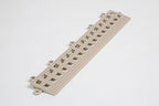 Dri-Dek® - 2"x12" Edges & 2"x2" Corners - Flexible Patio, Basement & Pool Deck by Dri-Dek