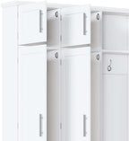 4-in-1 Hall Tree with Storage Bench Shoe Organizer/ Shelves - Image 7