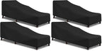 Arcedo Patio Chaise Lounge Cover Waterproof 4 Pack by ARCEDO