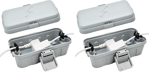 Hrensaw Small Weatherproof Electrical Connection Box, Outdoor Electrical Box by Hrensaw
