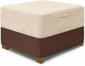 Vailge Patio Ottoman Cover Rectangular, Outdoor Ottoman Cover Waterproof by VAILGE
