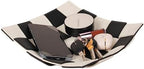 Valet Tray for Men Leather Key Tray for Entryway Table Bedside Nightstand by Unknown