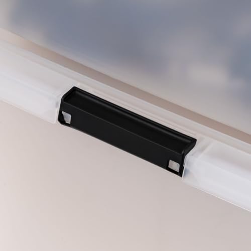 IRIS USA 4-Pack 55 Quart Clip Box - Image 2