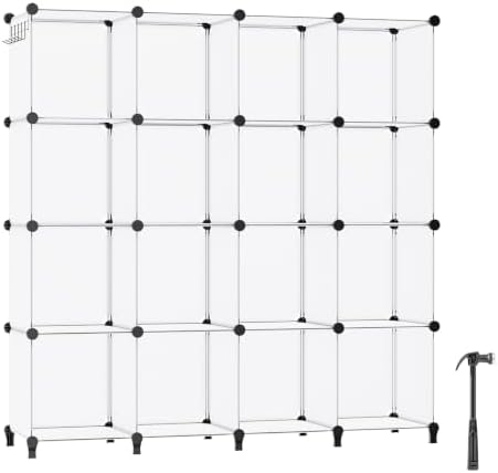 Neprock 16 Cubby Storage Organizer, Closet Clothes Storage Organizer, Cube by Neprock