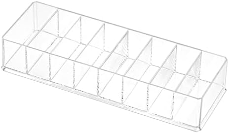 ZEXALOR Clear Drawer Organizer, 8 Sections Clear Organizer Drawer Dividers - Image 3