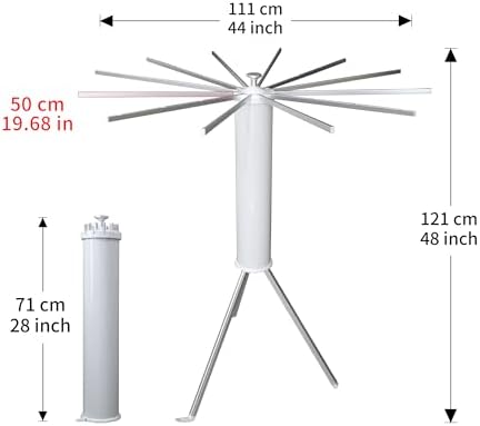 RFOUO Foldable Clothes Drying Rack Tripod - Image 2