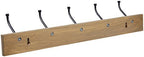 Amazon Basics Rectangular Farmhouse Wall-Mounted Coat Rack - Image 4