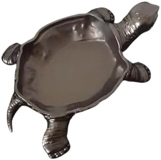 Turtle Shaped Metal Jewelry Dish Ring Holder Tray - Image 2