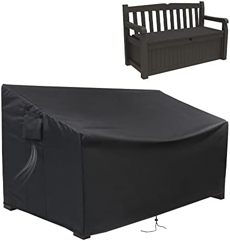 55 Inch Outdoor Storage Bench Cover by Guisong