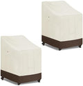 Easy-Going Outdoor Stackable Chair Cover, 2 Pack-28Wx36Dx47H inch by Easy-Going