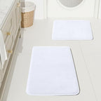 HUXMEYSON Bathroom Rugs Sets 2 Piece, Non-Slip & Quick Dry Bath Mat Set by HUXMEYSON