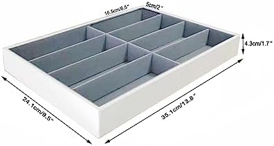 Premium Quality Sunglasses Tray Organizer Display PU Leather Exterior Soft - Image 5