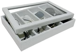 See-Through Cover for Grey Velvet Stackable Organizer Premium Quality Stackable - Image 3