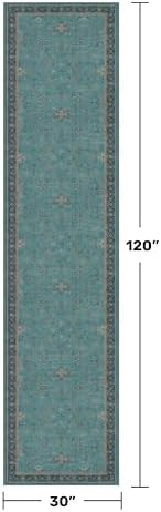 Boho 2'6"x10' Wide Hallway Runner Rugs - Image 2