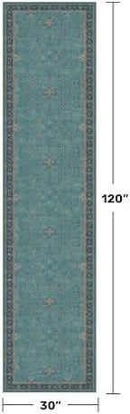 Boho 2'6"x10' Wide Hallway Runner Rugs - Image 2