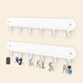 2 Pack Key Holder for Wall Adhesive, Key Hooks by Suzurana