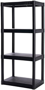 Plano 4-Shelf Plastic Storage Shelves, 48” x 23” x 14”, 200lb Capacity by PLANO%C2%AEOutdoors