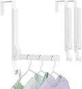 2 Pack Over The Door Hanger Folding Clothes Drying Rack, Folding Hanging Coat by BAKON