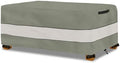 Waterproof Outdoor Coffee Table Cover, Rectangular Patio Small Side Table Cover by Aacabo