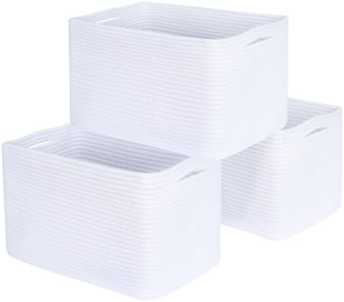 MINTWOOD Design 3-Pack Decorative Woven Storage Baskets by MINTWOODDesign