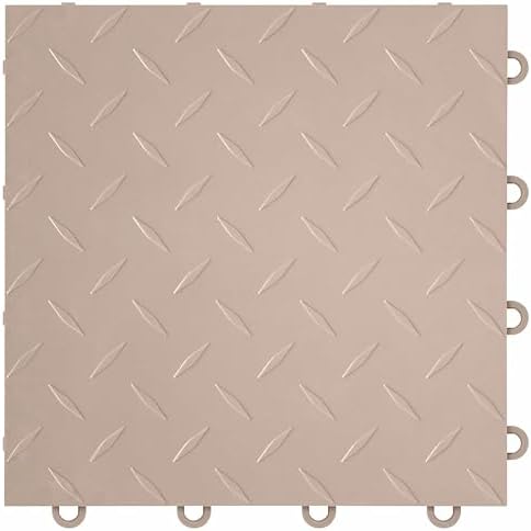 Nitro Tiles by FlooringInc 12" x 12" Interlocking Garage Floor Tiles, Diamond by IncStores