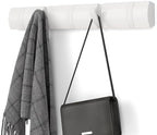Umbra Flip Coat Rack, Wall Mounted 5-Hook Space Saving by Umbra