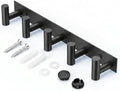Black Coat Wall Mounted Rack by HUAAOTIAN