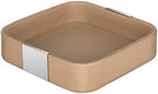 SANZIE Luxury Leather Tray Desktop Storage Small Catchall Organizer Decorative by SANZIE