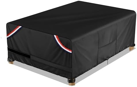 KylinLucky Outdoor Patio Coffee Table Covers 48 x 28 inch Waterproof by KylinLuckyOutdoorFurnitureCovers