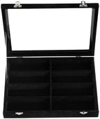Frebeauty 8-Slot Sunglass Organizer, Velvet Sunglass Holder - Image 2