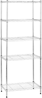 Amazon Basics 5-Shelf Adjustable Storage Shelving Unit by AmazonBasics