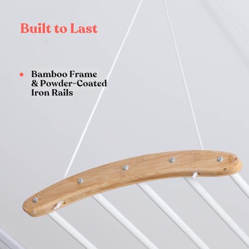 Ceiling Mounted Drying Racks for Laundry-Space-Saving Ceiling Clothes Drying - Image 6